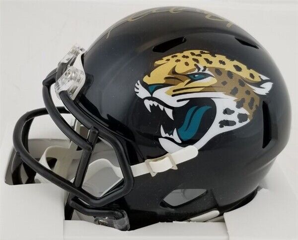 Keelan Cole Signed Jacksonville Jaguars Mini-Helmet (JSA COA)