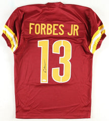 Emmanuel Forbes Signed Washington Commanders Jersey (JSA COA) 2023 1st Rnd Pk DB