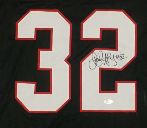 Jamal Anderson Signed Atlanta Falcons Jersey (JSA COA) 1998 NFC Rushing Leader