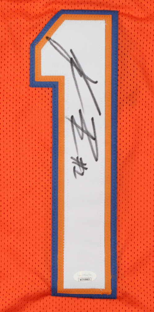 Kadarius Toney Signed Florida Gators Jersey (JSA COA) 1st Rd Pck