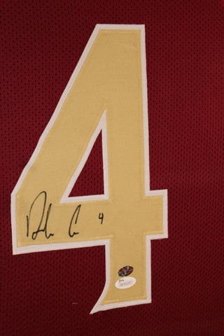 Dalvin Cook Signed Florida State Seminole 35x43 Framed Jersey (JSA) Minnesota RB