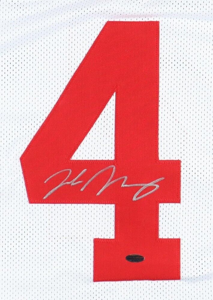 Jake Moody Signed San Francisco 49er Jersey (Playball Ink) Ex-Mich. Place Kicker