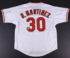 Dennis Martínez Signed Orioles Jersey Inscribed "83 WS Champ" (JSA COA)