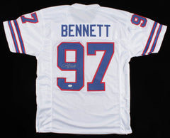 Cornelius Bennett Signed Buffalo Bills Jersey (JSA COA) Played in 5 Super Bowls