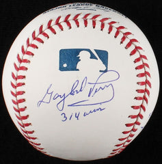 Perry, Niekro, & Sutton Signed OML Baseball  3 / 300 Game Winners on 1 Baseball