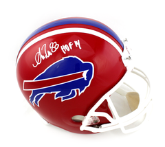 Andre Reed Signed Buffalo Bills Full-Size Helmet Inscribed "HOF 14" (CAS COA) WR