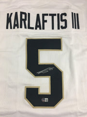 George Karlaftis Signed Purdue Boilermakers Jersey (Beckett) Jr. Defensive End