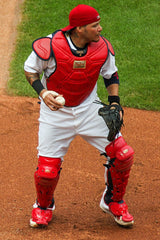 Yadier Molina Signed St. Louis Cardinals Jersey (Beckett) 10xAll Star Catcher