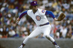 Bruce Sutter Signed Chicago Cubs 1976 Style Jersey Inscribed "HOF 06" (JSA Holo)