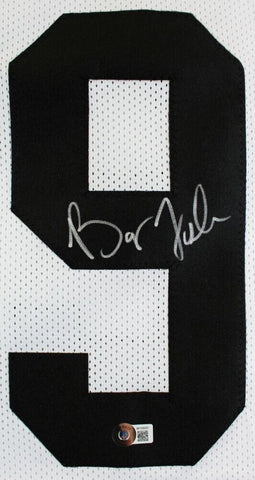 Barry Foster Signed Pittsburgh Steeler Jersey (Beckett) 2×Pro Bowl Running Back