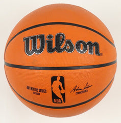 Horace Grant Signed Basketball "4xNBA Champ" (OKAuthentics) Bulls, Magic, Lakers