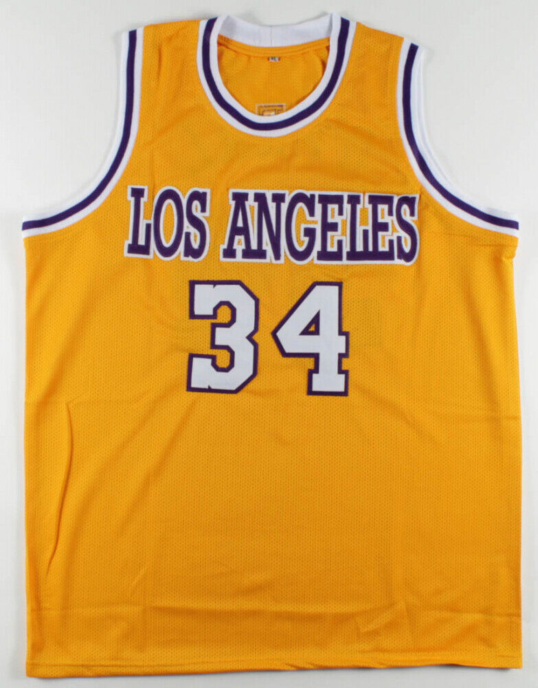 Shaquille O'Neal Signed Los Angeles Lakers Jersey (Beckett COA) 4xNBA Champion