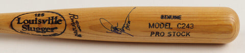 Peter Gammons Signed Louisville Slugger Baseball Bat (JSA COA) ESPN / MLB Netwrk