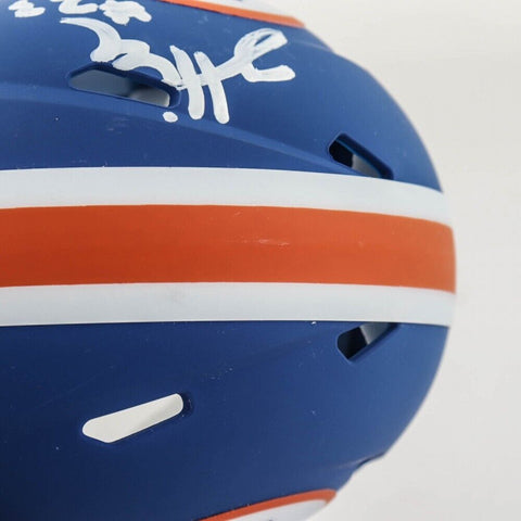 Jaydon Hill Signed Florida Gators Throwback Speed Mini-Helmet (JSA COA)