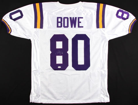 Dwayne Bowe Signed LSU Tigers Jersey (JSA) NFL Receiving Touchdowns Leader 2010