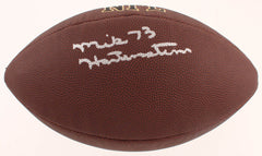 Mike Hartenstine Signed Wilson Football / Beckett COA Penn State / Chicago Bears