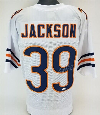 Eddie Jackson Signed Bears Jersey (JSA COA) Chicago 2017 4th Rd Pick / Bama D B