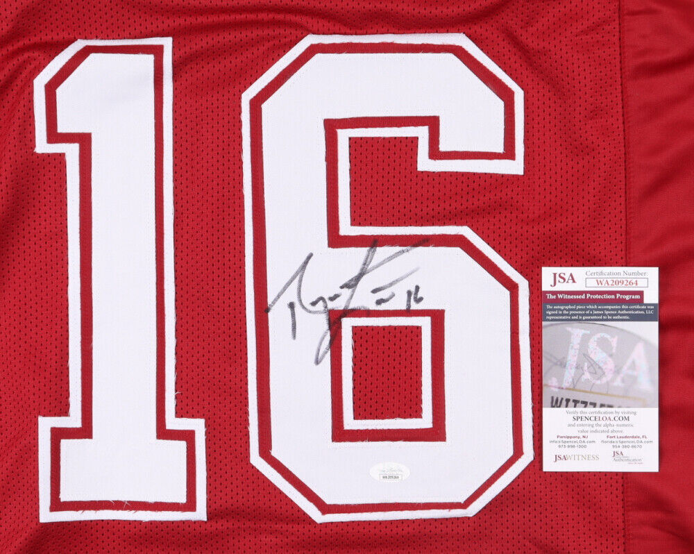 Ryan Leaf Signed Washington State Cougars Jersey (JSA COA) Chargers #1 –