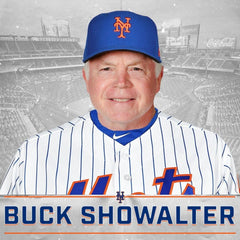 Buck Showalter Signed New York Mets Jersey (Beckett) 2022 Manager of the Year