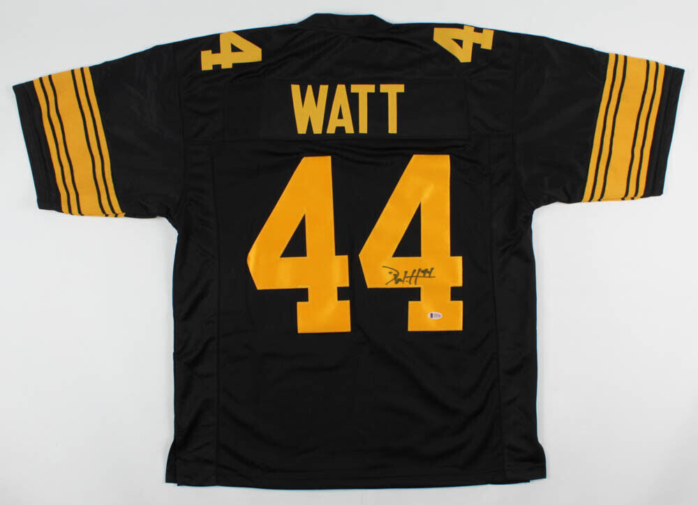 Derek Watt Signed Steelers Color Rush Jersey (Beckett COA)Pittsburgh Starting FB