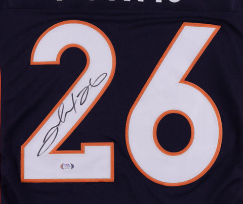 Clinton Portis Signed Denver Broncos Jersey (PSA/DNA COA) 2×Pro Bowl R.B.