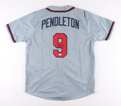 Terry Pendleton Signed Atlanta Braves Jersey (JSA COA) 1991 N L MVP / 3rd Base