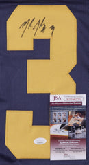 Marlin Jackson Signed Michigan Wolverines Jersey (JSA COA) Super Bowl XLI Champ