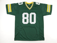 Donald Driver Signed Packers Jersey (Beckett) Green Bay 5xPro Bowl Wide Receiver