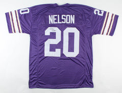 Darrin Nelson Signed Minnesota Vikings Jersey (JSA COA) Running Back / Returner