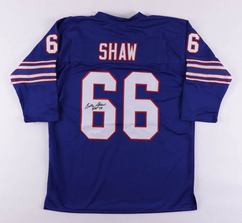 Billy Shaw Signed Buffalo Bills Jersey Inscribd HOF 99 (JSA COA) 8×AFL All-Star