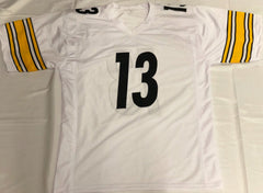 James Washington Signed White Steelers Jersey (JSA Hologram) 2018 2nd Rd Pick WR