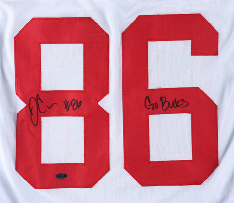 Jerron Cage Signed Ohio State Buckeyes Jersey Inscrbd "Go Bucks" (Playball Ink)