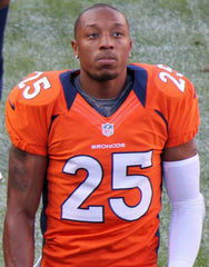 Chris Harris Jr. Signed Denver Broncos Jersey (Beckett COA) Super Bowl L Champ