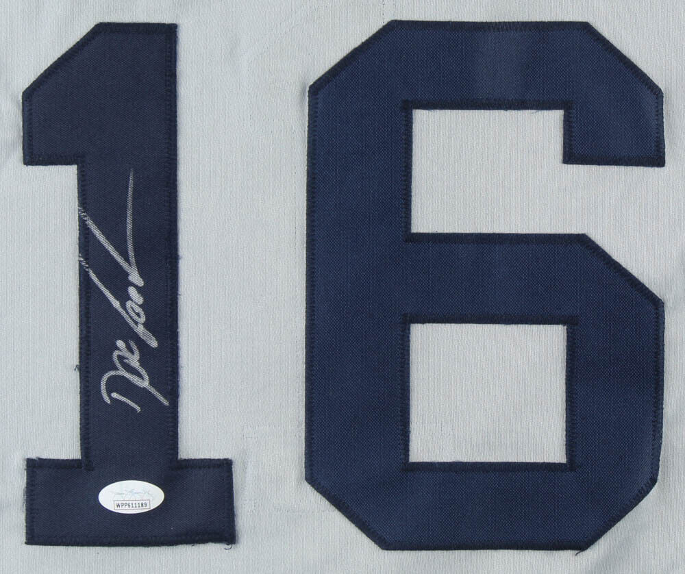 Dwight "Doc" Gooden Signed Yankees Dr K Jersey (JSA COA) 3xWorld Series Champ