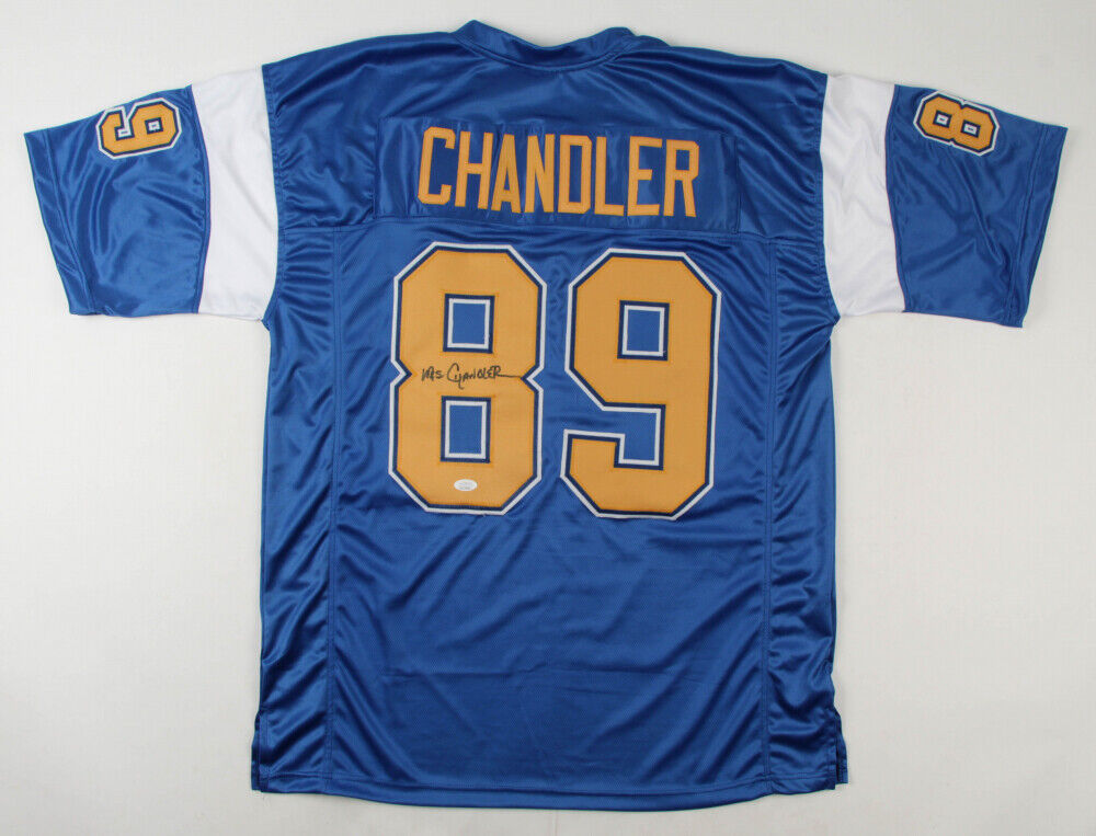 Wes Chandler Signed San Diego Chargers Jersey (JSA COA) 4xPro Bowl Wid –