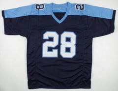 Chris Johnson Signed Tennessee Titans Jersey (JSA COA)  3×Pro Bowl  RB 2008–2010