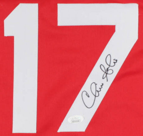 Chris Sabo Signed Cincinnati Reds Home Jersey (JSA COA) 1988 Rookie of the Year
