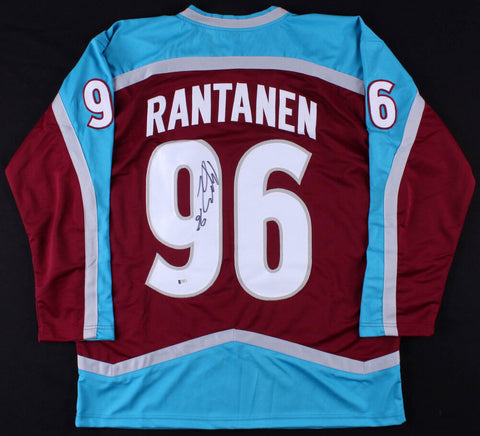 Mikko Rantanen Signed Avalanche Jersey (Beckett COA) 10th Overall Pick 2015