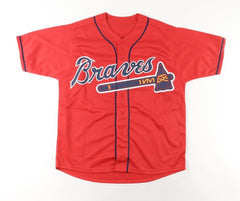 Ian Anderson Signed Braves Jersey (JSA COA) Atlanta 2021 Rookie Starting Pitcher