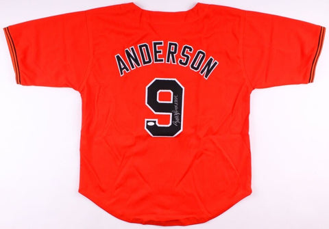 Brady Anderson Signed Baltimore Orioles Jersey (JSA COA) 50 Home Runs in 1996
