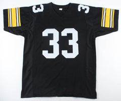 Merril Hoge Signed Steelers Jersey (JSA COA)  Pittsburgh Running Back 1987-1994