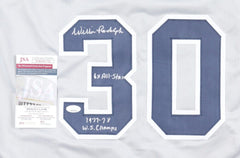 Willie Randolph Signed New York Yankees Jersey "6x All-Star & 1977-78" (JSA COA)