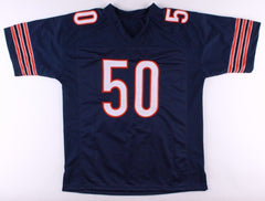 Mike Singletary Signed Bears Jersey Inscribed "Monsters of the Midway" Schwartz