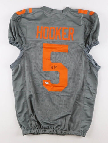 Hendon Hooker Signed Tennessee Volunteers Jersey (PSA COA) Senior Quarterback