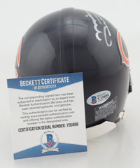 Mike Ditka Signed Chicago Bears Mini Helmet (Beckett COA) Super Bowl XX Da Coach