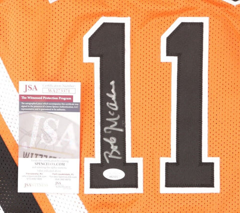 Bob McAdoo Signed Buffalo Braves Jersey (JSA COA) 1975 NBA MVP / 5xAll Star Ctr.