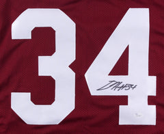 Damien Harris Signed Alabama Crimson Tide Jersey (JSA COA) 2 time SEC Champion