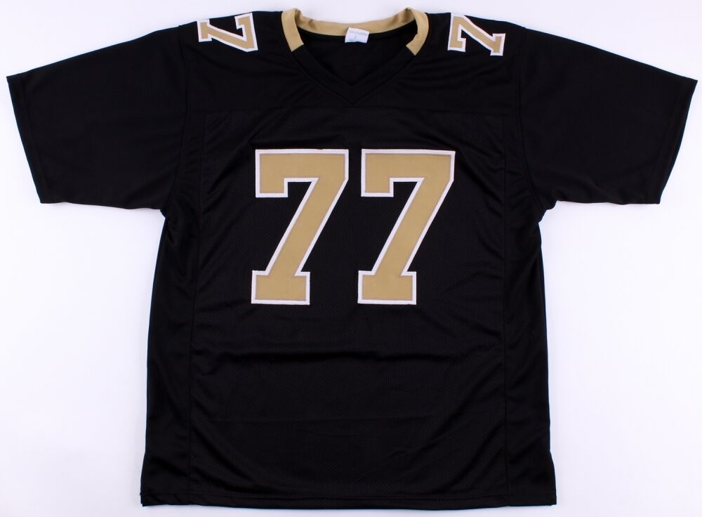 Willie Roaf Signed New Orleans Saints Black Jersey Inscribed 'HOF 2012'(JSA  COA)