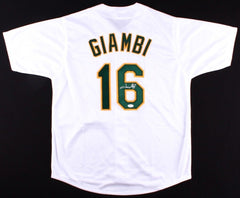 Jason Giambi Signed Oakland Athletic Jersey (JSA COA) 5×All-Star (2000–2004) A's