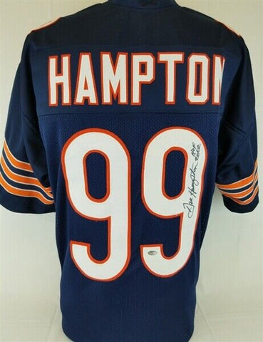 Buy the HOF Dan Hampton Signed/Inscribed Chicago Bears Jersey